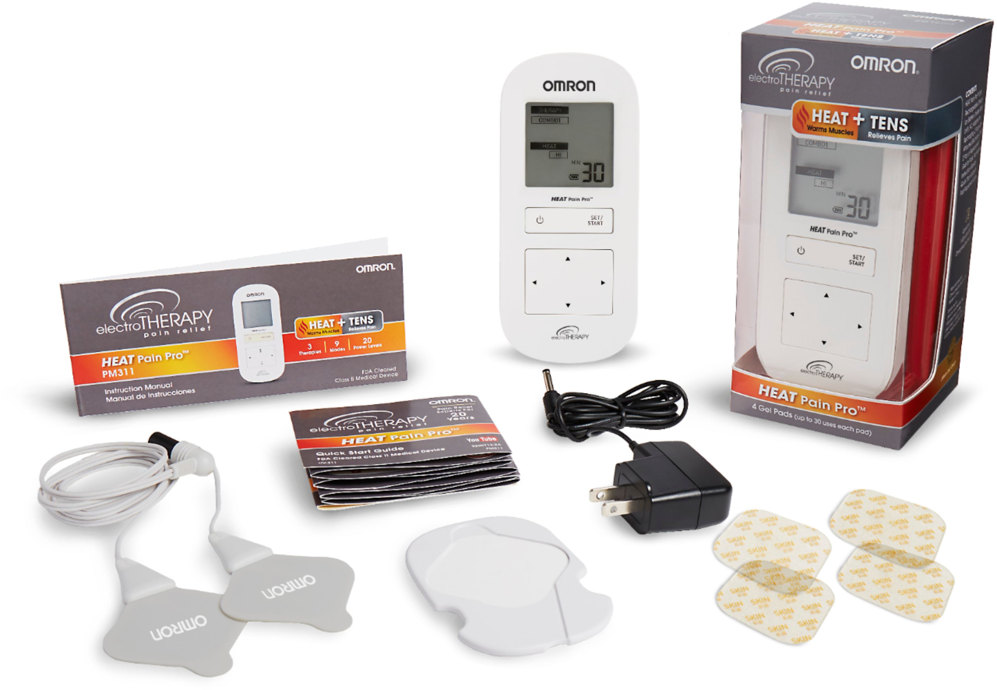 Questions and Answers: Omron Heat Pain Pro TENS Unit White PM311 - Best Buy