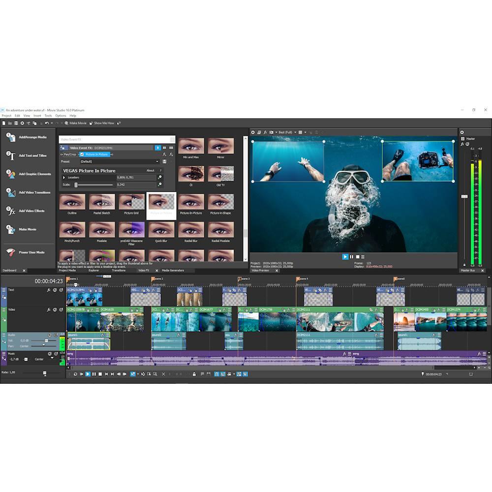Customer Reviews MAGIX VEGAS Movie Studio 16 Platinum Windows [Digital