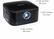 Alt View 19. Miroir - Element M75 DLP Mini Projector - Black.