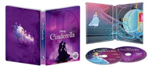 Cinderella [SteelBook] [Signature Collection] [Digital Copy] [Blu-ray/DVD] [Only @ Best Buy] [1950] - Front_Original