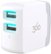 Front Zoom. 360 Electrical - Vivid2.4™ USB Power Adapter - White.