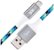 Alt View Zoom 12. 360 Electrical - Habitat 4' USB Type A-to-Micro-USB Cable - Turquoise.