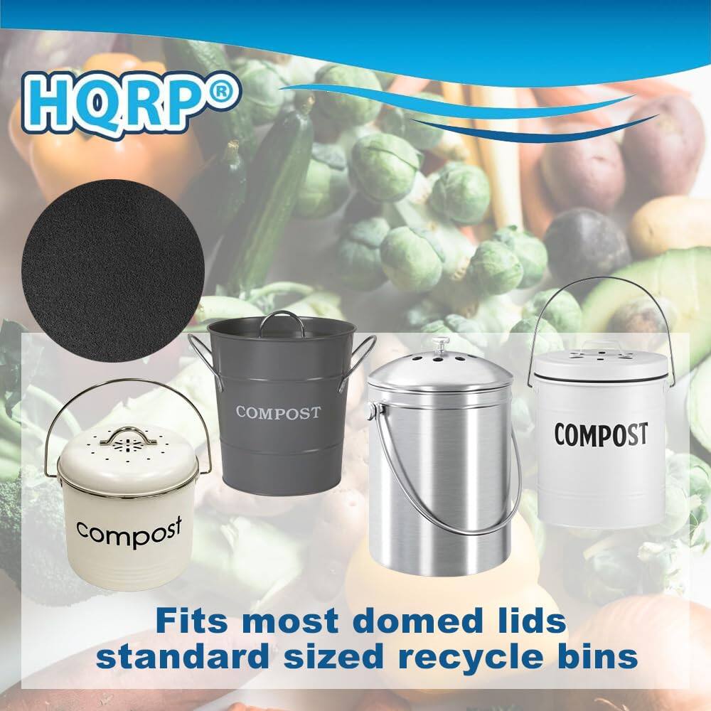 HQRP COMPOST  
Fits most domed lids standard sized recycle bins