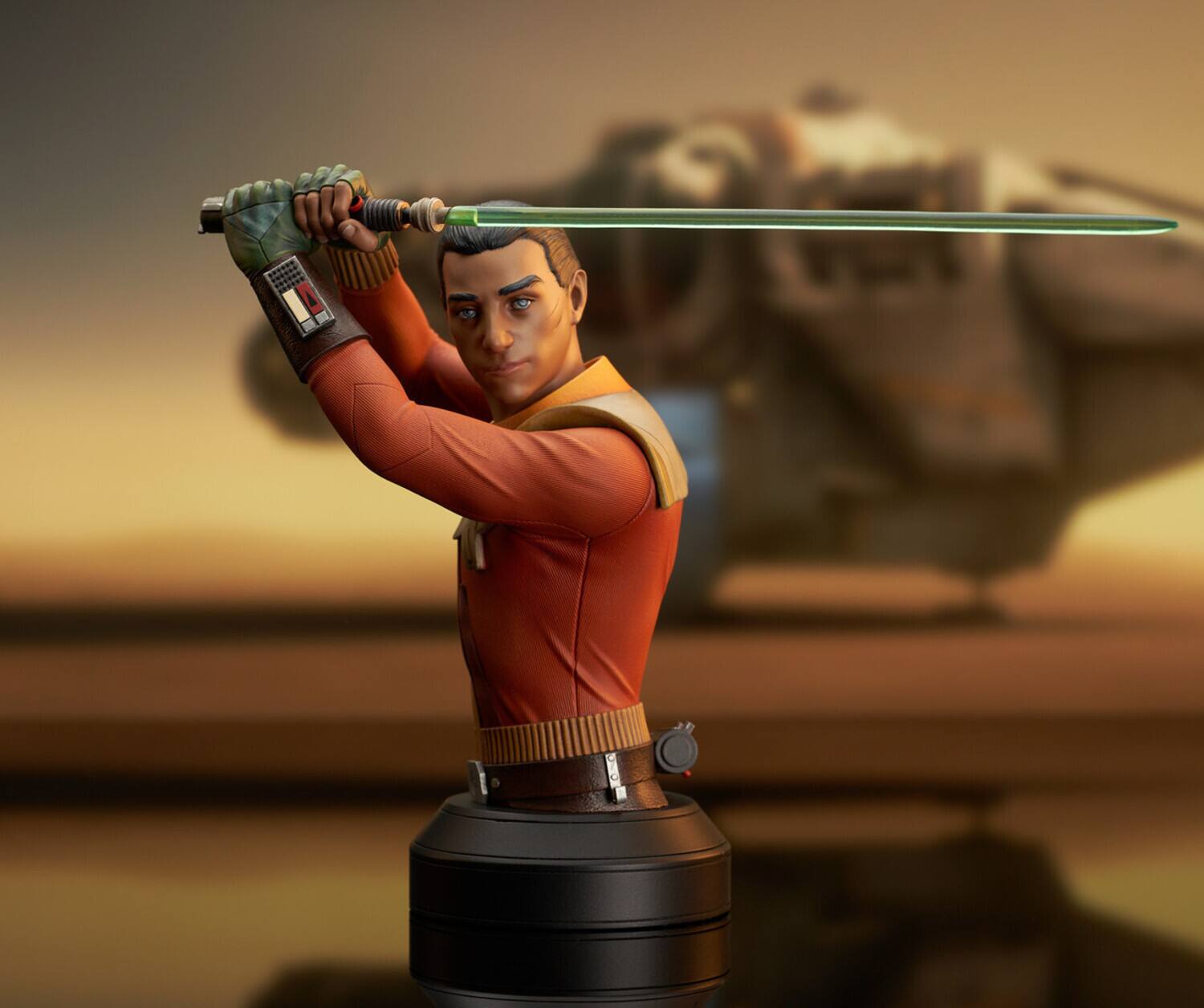 Alt View 1. Diamond Select Toys - Diamond Select - Star Wars: Rebels - Ezra Bridger 1/6 Scale Bust   - Collectibles - Multicolor.
