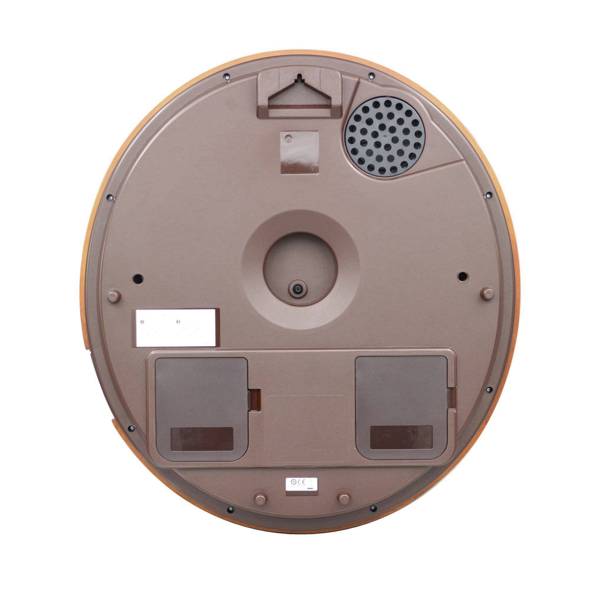 Alt View 1. Seiko - Seiko Midnight Royale Melodies in Motion Clock - Brown.