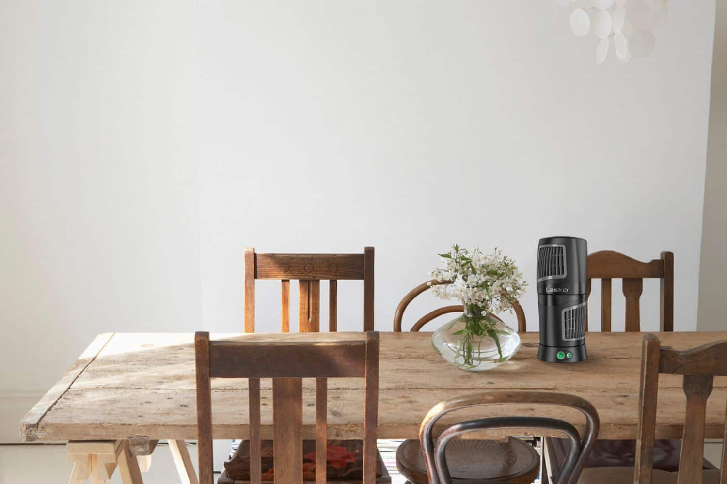 Alt View 14. Lasko - 3- Speed Twist-Top Tower Fan - Black.