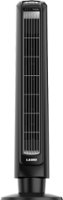 Lasko - Oscillating Tower Fan with Remote Control - Black and Silver - Front_Zoom