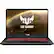Front. ASUS - TUF Gaming FX705DY 17.3" Gaming Laptop - AMD Ryzen 5 - 8GB Memory - AMD Radeon RX 560X - 1TB Hard Drive - Black.