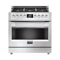Fulgor Milano - 4.4 Cu. Ft. Freestanding Gas Convection Range - Stainless steel - Front_Zoom