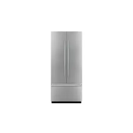 Front. JennAir - NOIR Door Panel Kit for Jenn-Air Refrigerators / Freezers - Stainless steel.