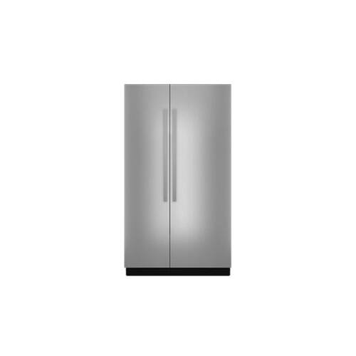 Front. JennAir - NOIR Door Panel Kit for Jenn-Air Refrigerators / Freezers - Stainless Steel.