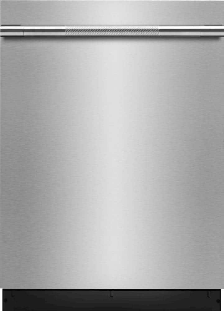 Front. JennAir - RISE Door Panel Kit for Jenn-Air Dishwashers - Stainless Steel.