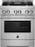 Front. JennAir - RISE 4.1 Cu. Ft. Self-Cleaning Freestanding Gas Convection Range - Stainless Steel.