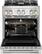 Alt View 22. JennAir - RISE 4.1 Cu. Ft. Self-Cleaning Freestanding Gas Convection Range - Stainless Steel.