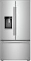 JennAir - RISE 23.8 Cu. Ft. French Door Counter-Depth Refrigerator - Stainless Steel