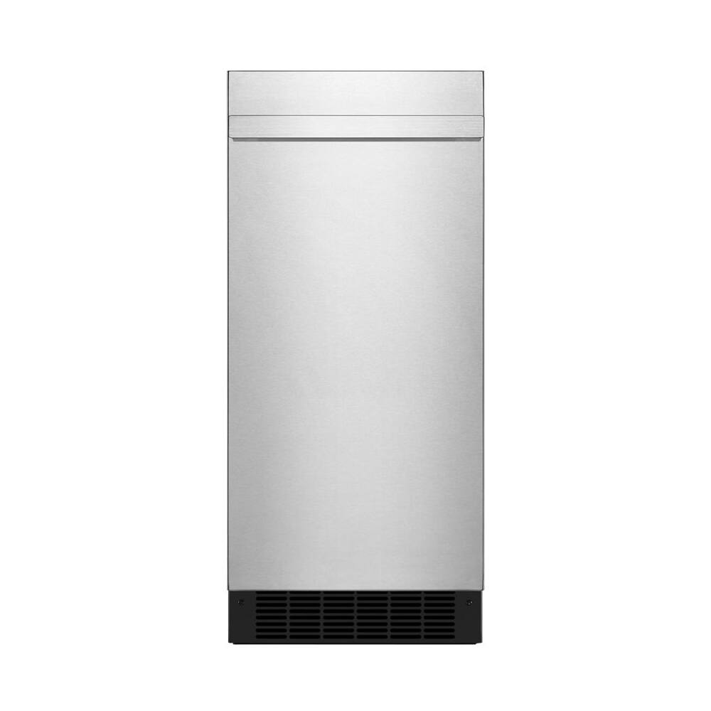 Front. JennAir - NOIR Right Hinge Door Panel Kit for Jenn-Air Ice Makers - Stainless Steel.