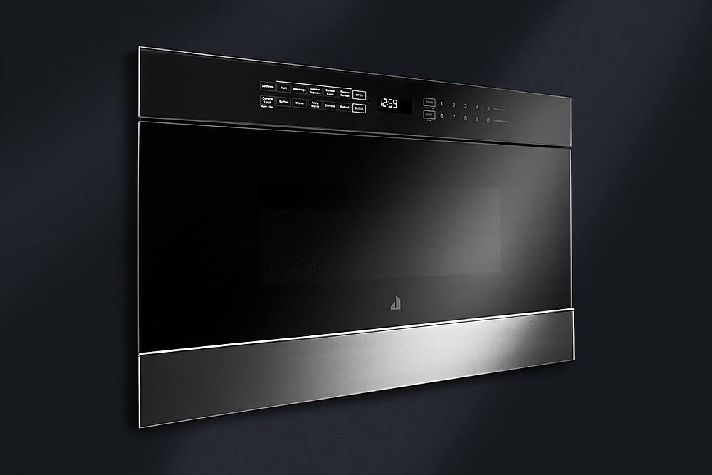 Alt View 16. JennAir - NOIR 1.2 Cu. Ft. Built-in Microwave Drawer - Floating Black Glass.