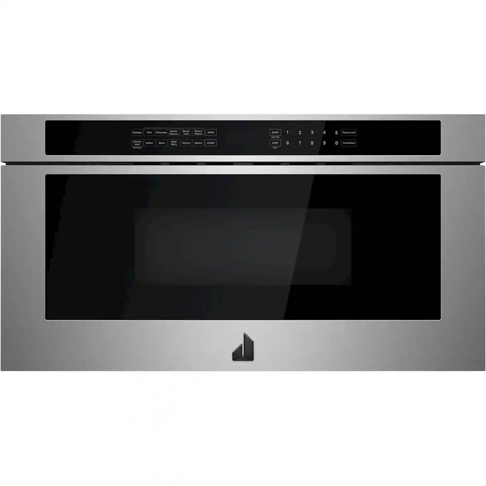 Front. JennAir - RISE 1.2 Cu. Ft. Built-in Microwave Drawer - Stainless Steel.