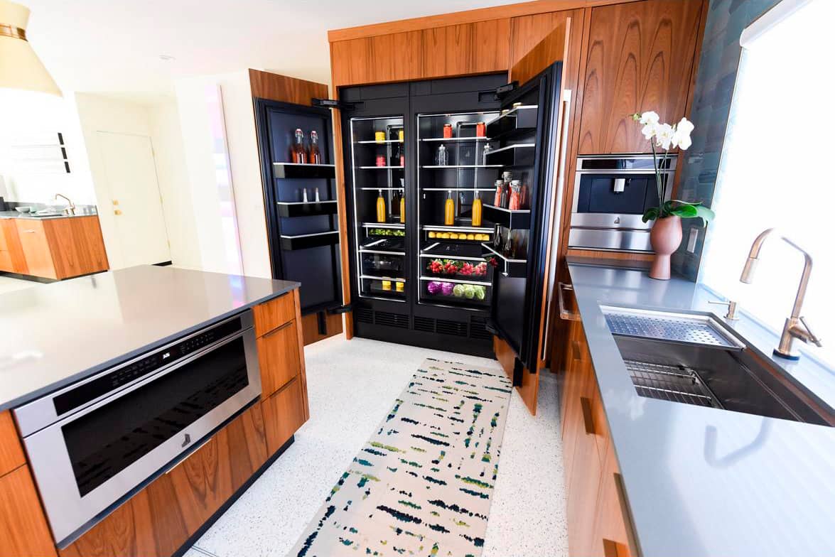 Alt View 13. JennAir - RISE 1.2 Cu. Ft. Built-in Microwave Drawer - Stainless Steel.