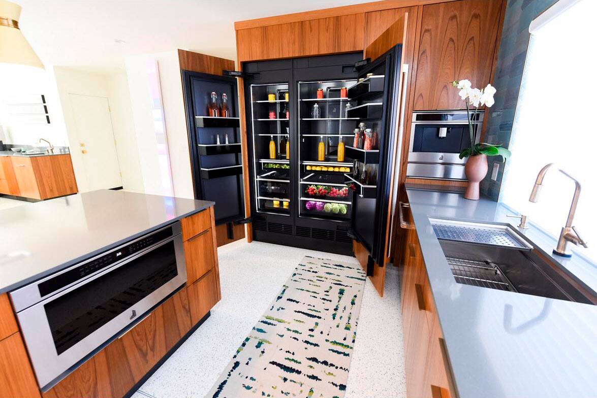 Alt View 13. JennAir - RISE 1.2 Cu. Ft. Built-in Microwave Drawer - Stainless Steel.