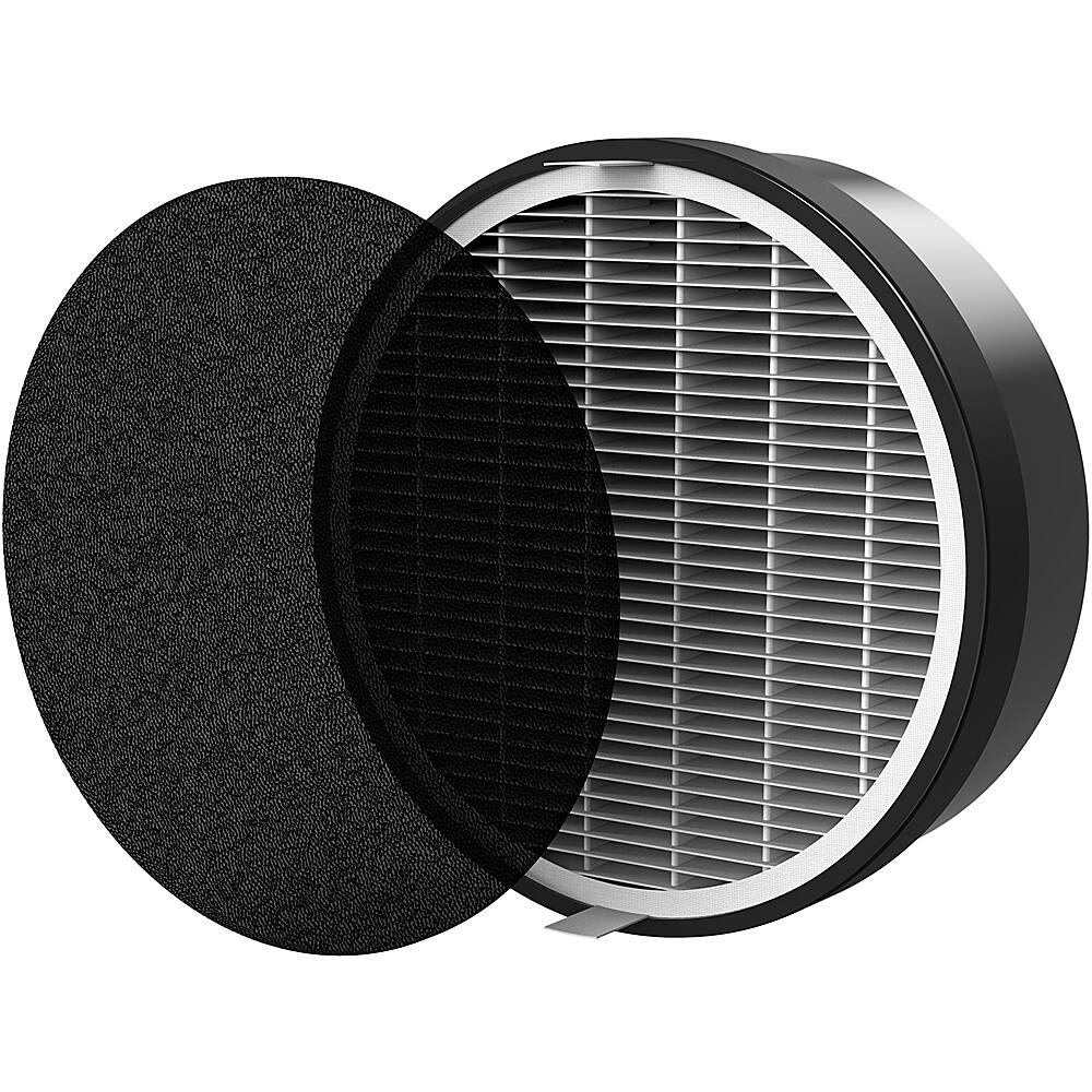 Front. Vornado - HEPA and Charcoal Filter for Air Purifiers - Black/White.