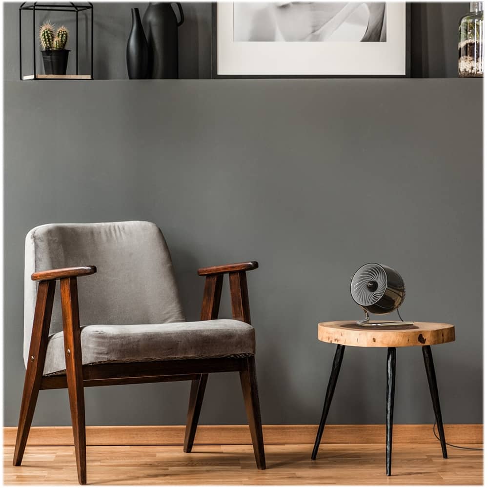 Alt View 13. Vornado - Pivot3 Compact Air Circulator Fan - Black.