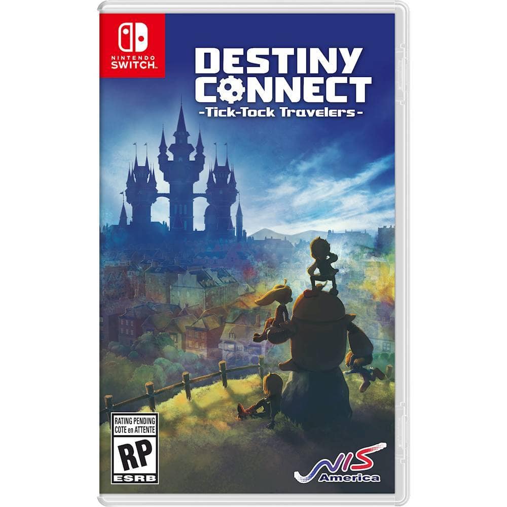 Front. NIS America - Destiny Connect: Tick-Tock Travelers Time Capsule Edition.