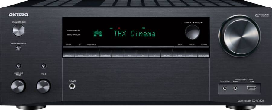 Onkyo TX NR696 7.2 Ch. with Dolby Atmos 4K Ultra HD HDR Onkyo TX NR696 7.2 Ch. with Dolby Atmos 4K Ultra HD HDR