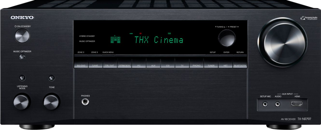 Onkyo TX 9.2-Ch. with Dolby Atmos 4K Ultra HD HDR  - Best Buy