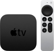 Apple - TV 4K 32GB (2nd Generation) - Black - Front_Zoom
