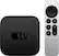 Front. Apple - TV 4K 64GB (2nd Generation) - Black.