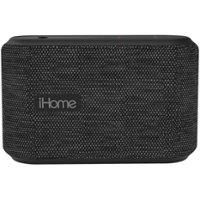 iHome - iBT370v2 Portable Bluetooth Speaker - Dark Gray - Front_Zoom