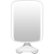 Alt View Zoom 11. iHome - 7" x 9" LED Vanity Mirror with Built-in Bluetooth Speaker - White.