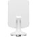 Alt View Zoom 12. iHome - 7" x 9" LED Vanity Mirror with Built-in Bluetooth Speaker - White.