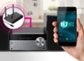 Alt View Zoom 15. Aluratek - Bluetooth Wireless Audio Transmitter and Receiver for TVs - Black.