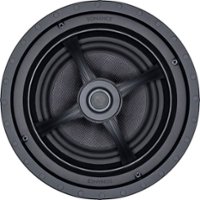 Sonance - MAG8R Mag Series 8" 2-Way In-Ceiling Speakers (Pair) - Paintable White - Front_Zoom