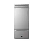 Fulgor Milano - Sofia Professional Series 18.5 Cu. Ft. Bottom-Freezer Built-In Refrigerator - Stainless steel - Front_Standard