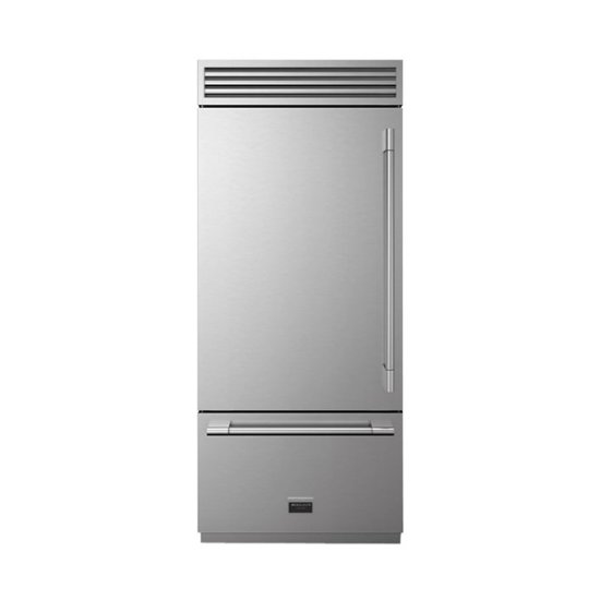 Fulgor Milano – Sofia Professional Series 18.5 Cu. Ft. Bottom-Freezer Built-In Refrigerator – Stainless steel