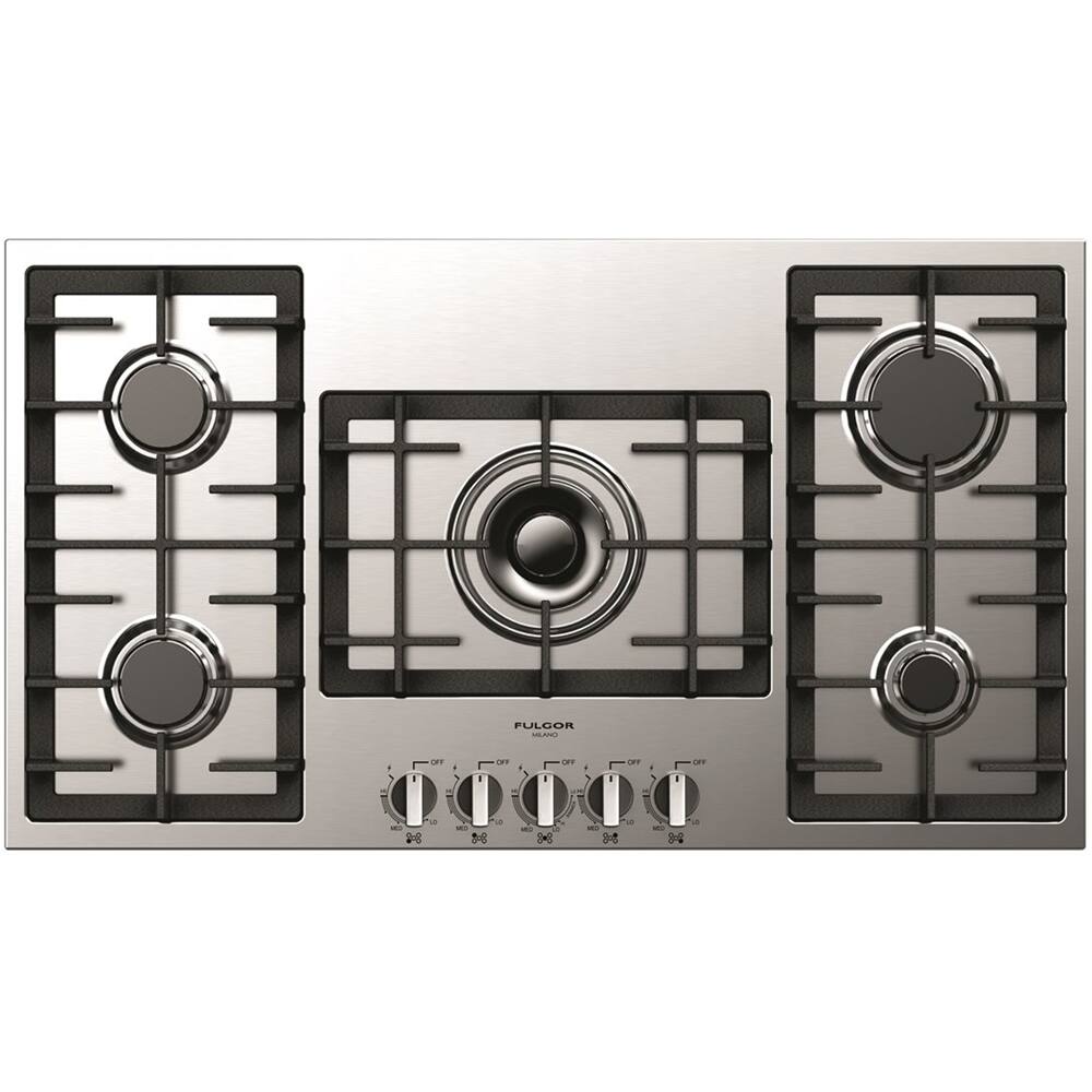 Fulgor Milano 400 Series 36" Gas Cooktop Stainless steel F4GK36S1