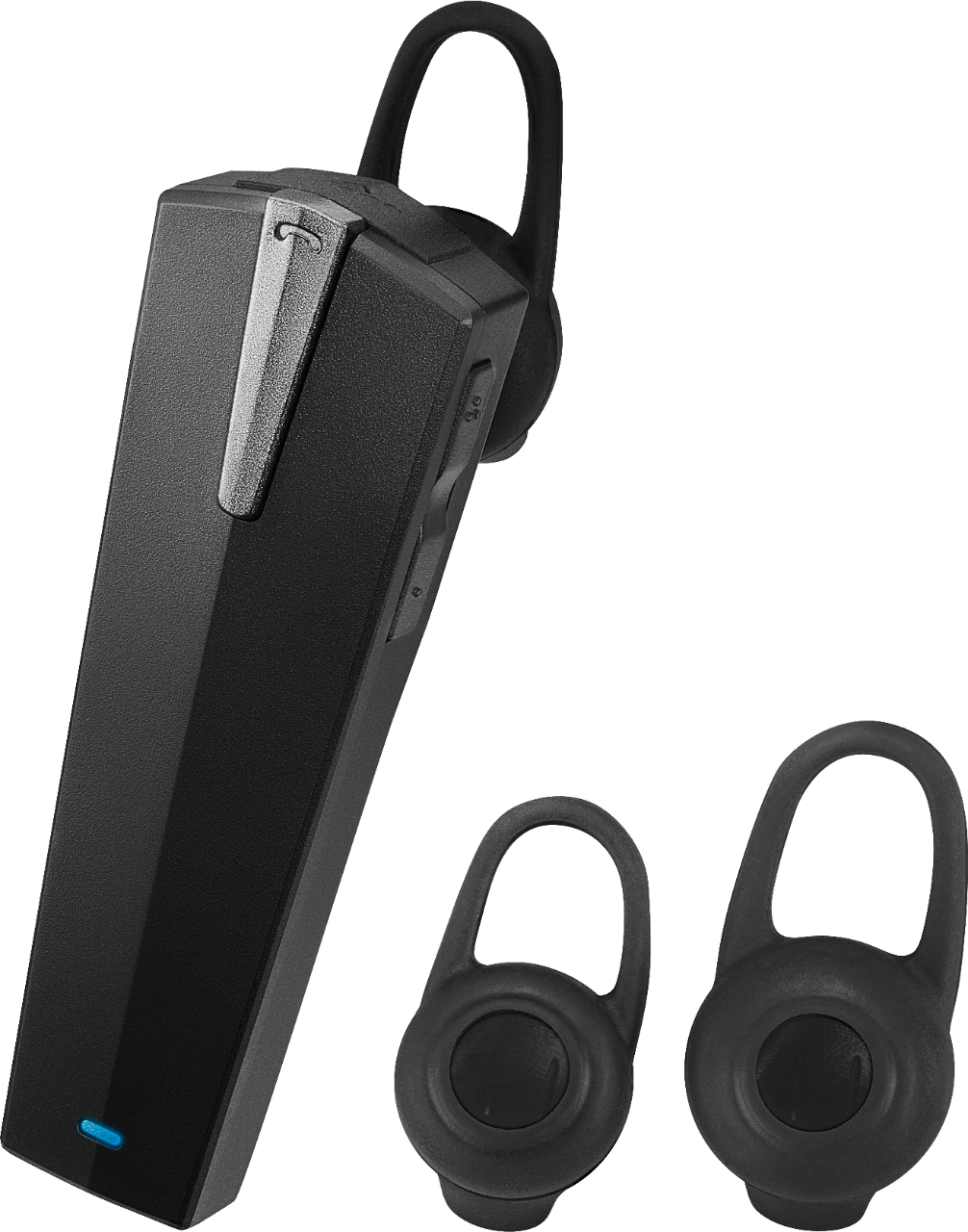 Angle View: Insignia™ - Wireless In-Ear Headset - Black