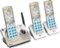 AT&T - AT DL72319 DECT 6.0 Expandable Cordless Phone System with Digital Answering System - White/Champagne-Angle_Standard 