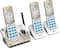 AT&T - AT DL72319 DECT 6.0 Expandable Cordless Phone System with Digital Answering System - White/Champagne-Angle_Standard