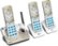 Angle Zoom. AT&T - AT DL72319 DECT 6.0 Expandable Cordless Phone System with Digital Answering System - White/Champagne.