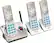 Angle. AT&T - AT DL72319 DECT 6.0 Expandable Cordless Phone System with Digital Answering System - White/Champagne.