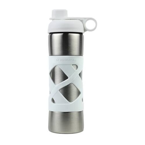 Angle. Aquasana - 22-Oz. Water Filter Thermal Flask - White.