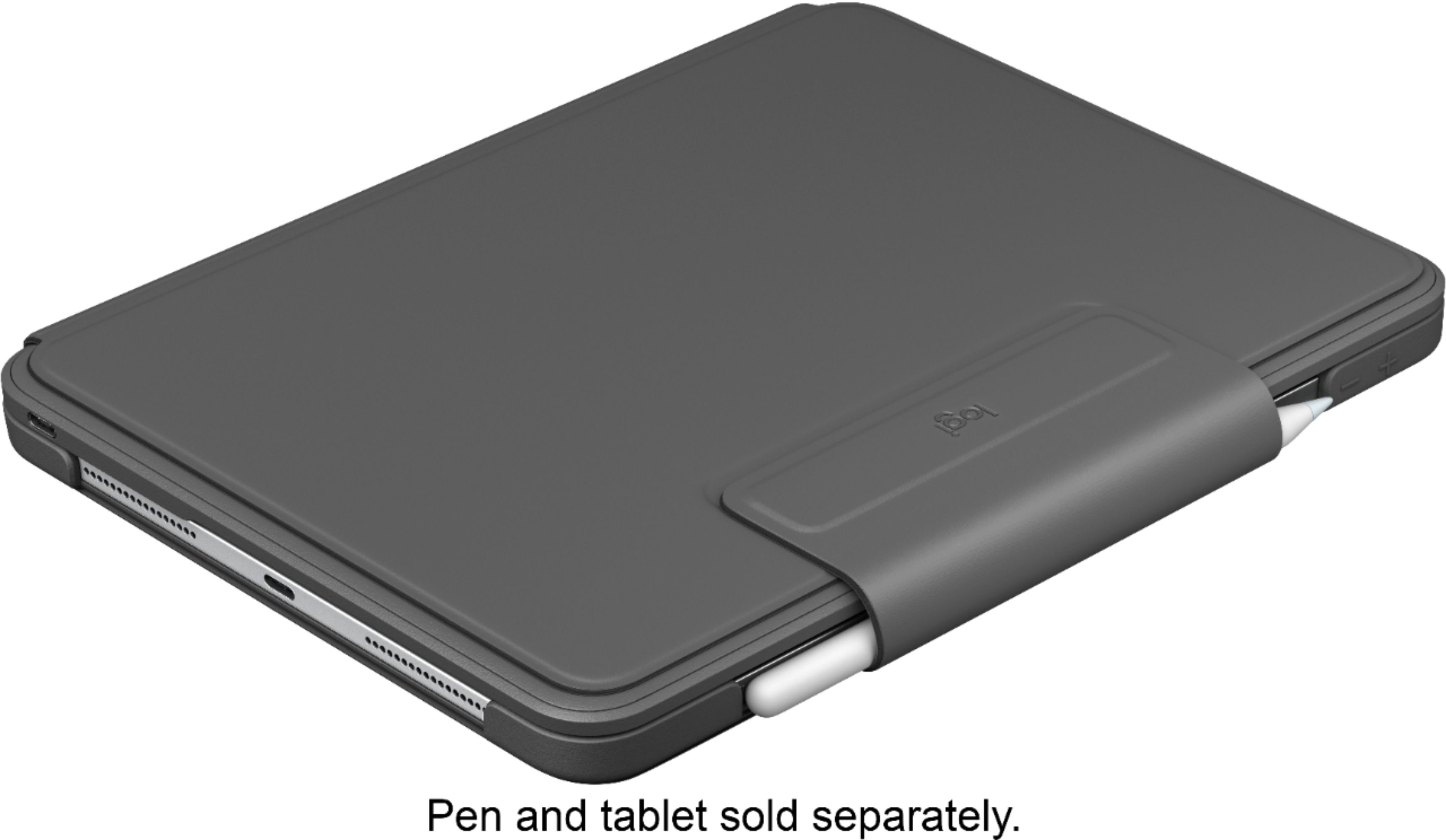 Logitech - Slim Folio Pro Keyboard Case for Apple iPad Pro ...