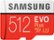 Front Zoom. Samsung - EVO Plus 512GB microSDXC UHS-I Memory Card.
