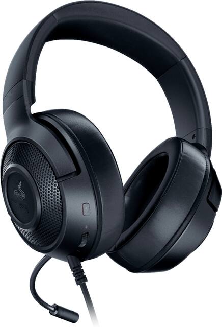 Front Zoom. Razer - Kraken X Wired 7.1 Surround Sound Gaming Headset for PC, PS4, PS5, Switch, Xbox X|S, and Xbox One - Black.