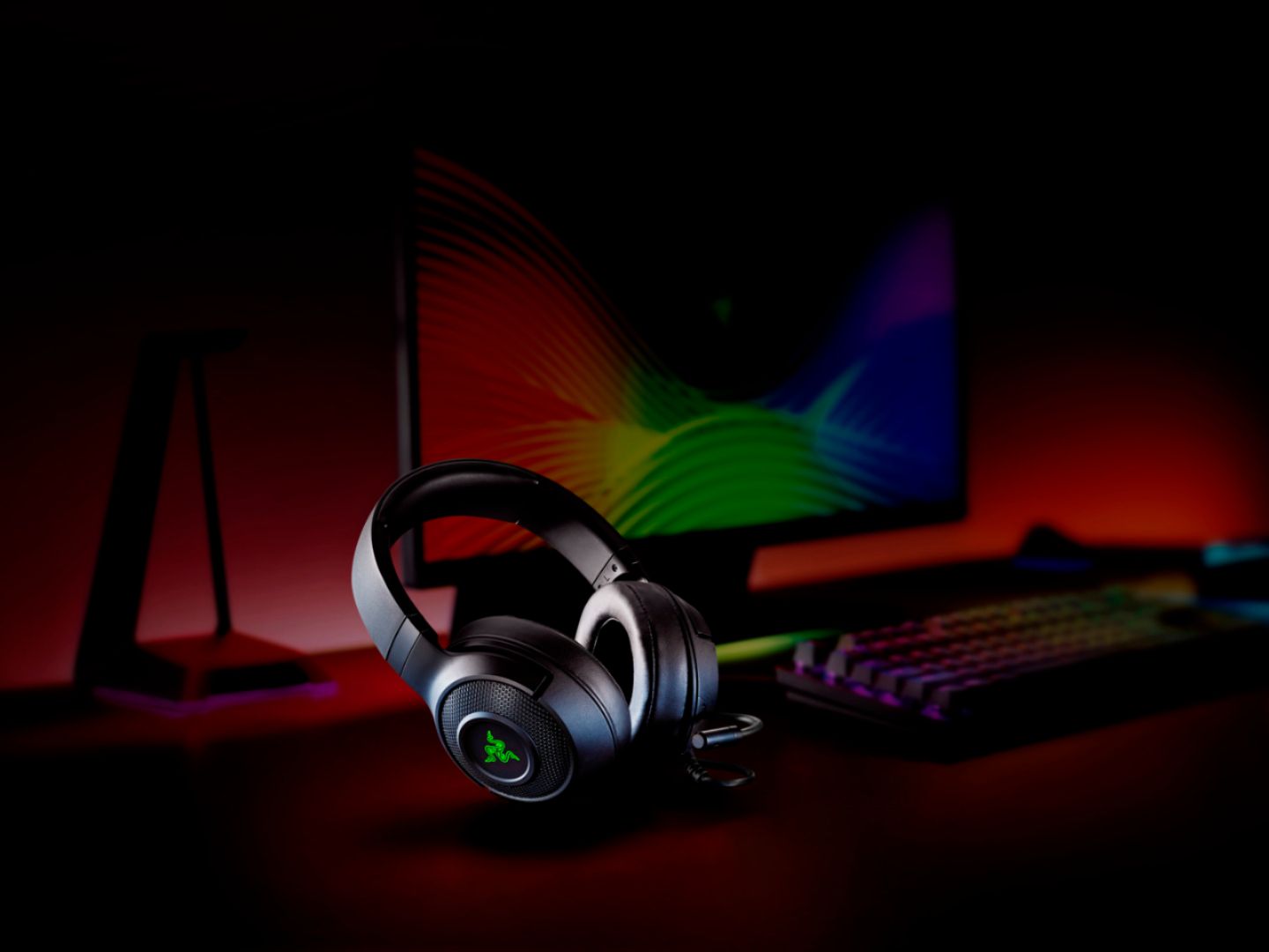 Razer Kraken X - Gaming Headset (Ultralight Gaming Headset for PC, Mac,  Xbox One, PS4 and Switch, Headband Padding, 7.1 Surround Sound) Black