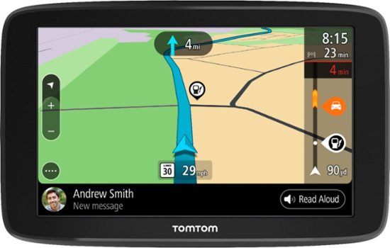 TomTom GO 6" GPS with Bluetooth, Map and Traffic Updates Black 1BA6.047.00 - Best